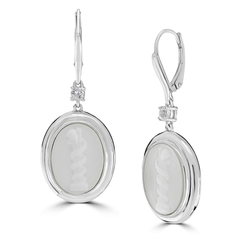 Sterling Silver / White